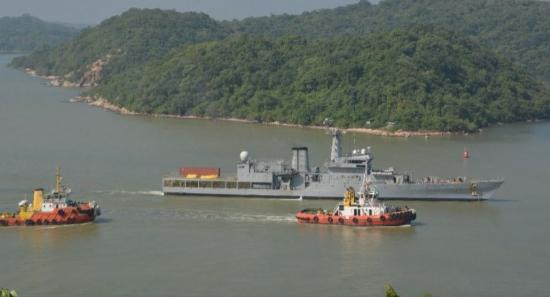 INS Sukanya Arrives In Trincomalee with More Aid
